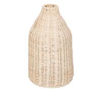 Atmosphera - Vase Seav - Design en rotin - H26 cm - Beige