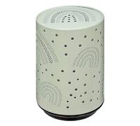 Atmosphera - Veilleuse en métal H13cm vert céladon