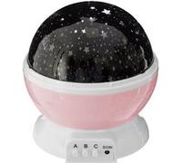 Atmosphera - Veilleuse projecteur rotative étoile - Rose Rose G