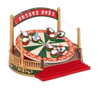 Village lumineux manège tasses 14 LED multicolore musical - Atmosphera createur d'interieur