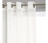 Atmosphera - Voilage à Rayures - Ivoire - 140x240 cm