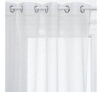 Voilage 3D Croix Doré Blanc 140 x 240 cm