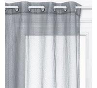 Voilage 3D Croix Argent Gris