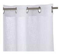 Atmosphera - Voilage Fred - 140 x 240 cm - Blanc Blanc