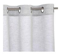 Voilage Atmosphera - Voilage Fred - 140 x 240 cm - Gris