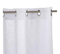 Atmosphera - Voilage Fred à Oeillets - Blanc 140x240 cm