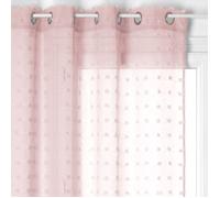 - Voilage Lily - 140 x 240 cm - Rose
