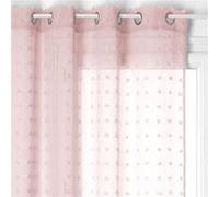 Atmosphera - Voilage Lily - 140 x 240 cm - Rose