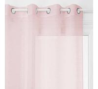 Voilage ""Louis"" rose 140x240cm - Atmosphera createur d'interieur