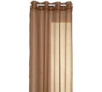 Atmosphera - Voilage Moly - 135 x 240 cm - Cannelle - MOLY Jaune G