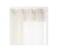 Atmosphera - Voilage Moly - 135 x 240 cm - Couleur lin - Moly Couleur lin G