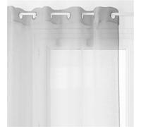 Atmosphera - Voilage Moly - 135 x 240 cm - Gris clair - Moly Gris clair, Gris G