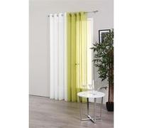 Atmosphera - Voilage Rayures - 140 x 240 cm - Anis Vert