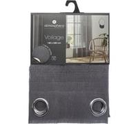 Atmosphera – Voilage Sab – 140 x 240 cm – Gris
