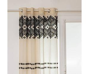 Atmosphera - Voilage Sama - Beige - 140x240 cm