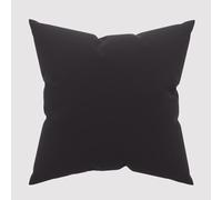 Atmosphère Taie d'oreiller Unie 63x63 cm ZZZ Noir