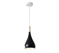Atmospheric Chandelier, American Style Color Hanging Lamp, Farmhouse Wood Art Decorative Pendant Lights, Home & Office Decor Light Fixture for Bedroom, Dining Room, Study(Dark)