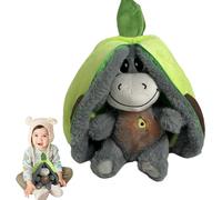 Atmungsaktiv, Respiration Peluche, Fruit Sensel Plush Toy Zozo's Plush Plush, Cartoon Animal Plush With Realistic Respiration Lights and Music for Earth Own