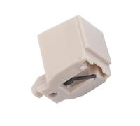 ATN3600L Stylet de rechange pour tourne-disque, pointe diamant de 1 cm avec tige en fibre de carbone, compatible avec les modèles AT-LP60/AT-LP60X/AT-LP60XBT/AT-LP60-USB/AT-LP2D/AT-PL50, blanc