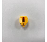 ATN3600LE Aiguille de rechange ovale pour tourne-disque Audio-Technica AT-LP60X, AT-LP60, AT-PL300, stylet conique pour une qualité sonore améliorée et une installation facile (jaune)