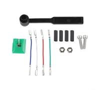 ATN95E Stylet de rechange pour Audio-Technica AT-LP120-USB, kit d'aiguilles à pointe elliptique avec brosse, fils et vis, vert