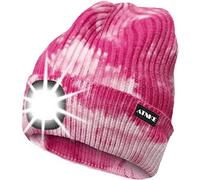 ATNKE LED Lumineux Bonnet Chapeau, USB Rechargeable 4 LED Chapeau de Course Lampe Frontale Étanche Lumière Hiver Cadeaux pour Hommes et Femmes