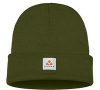ATNKE Tricot Bonnet Chapeaux Extensible Doux Chaud Quotidien Hiver Menotté Casquette Crâne Cadeaux pour Hommes et Femmes/ArmyGreen