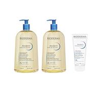 Atoderm | Atoderm Huile de Douche 2x1L + Atoderm Intensive Baume 200ml | Nettoie et Nourrit | Anti-démangeaisons