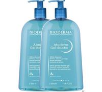 Atoderm Gel Douche Gel Moussant Lot De 2 X 1l Bioderma