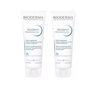 Atoderm | Intensive Baume | Ultra-Apaisant | Restaure & Relipide la Peau | Anti-démangeaisons | Peaux Sensibles & Sèches | Sans Parfum | Fabriqué en France | Lot de 2x75mL