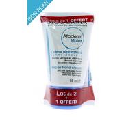 Atoderm Mains Creme Reparatrice Bioderma 2x50 Ml+1 Offert