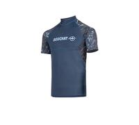 Beuchat Atoll Short Sleeve Rash Guard Bleu XL Homme