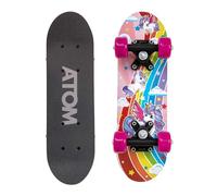 Atom 17" Skateboard pour Débutants ou Pros | Planche en Érable pour Enfants et Adolescents avec Trucks PP de 7,6 cm | Mini Cruiser Complet | Convient à Tous les Âges de 5+ (Licorne)