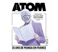 ATOM 35 : 35 ans de manga en France: Le meilleur de la BD japonaise, avec une illustration de couverture originale de Naoki Urasawa.