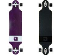 Atom Drop Through Longboard - 40" violet (placage)