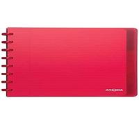 Atoma cahier Papier ligné A5 120 Pages Trendy Page amovible avec 6 intercalaires-Bleu