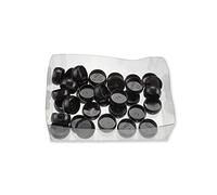 ATOMA Système de carnet - Anneaux - Noir - Opaque - Ø 12 mm