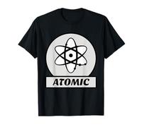 Atome Symbole Atomique Nucléaire Rétro Vintage Sciences T-Shirt