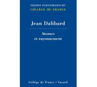 Atomes et rayonnement