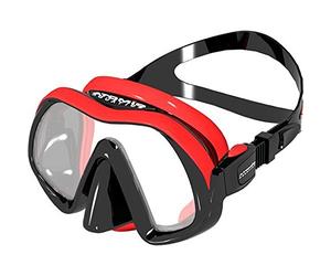 Atomic Aquatics Maska Atomic Venom Frameless Potapecske Bryle Cervena, Noir/Rouge, LEPUSHPDJ6176