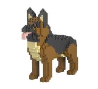 Atomic Building Kit De Construction en Mini-Blocs. Figurine D’Animal De Compagnie À Assembler. pour Collectionneurs Adultes Et Enfants. Chien Berger Allemand/German Shepherd