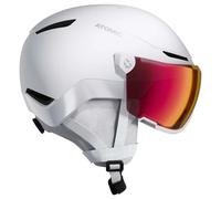 Atomic - Casque de ski - Revent Visor Photo White Heather - Taille 51-55 cm - Blanc Blanc 51-55 cm