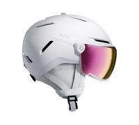 Atomic - Casque de ski - Savor Visor HD White Heather - Taille 51-55 cm - Blanc Blanc 51-55 cm