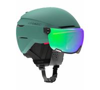 ATOMIC Savor Visor Stereo Casques Unisexe-Adulte, Green, 55-59
