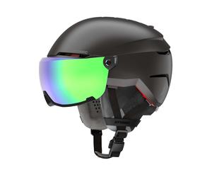 Atomic - Casque de ski/snowboard - Savor Amid Visor HD Black en Laine - Taille 63-65 cm - Noir Noir 63-65 cm