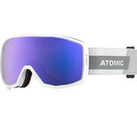 Atomic Count JR Spherical Masque De Ski Pour Enfants Blanc, Monture Live Fit Confortable, Visibilité Parfaite Et Protection Idéale Contre L'éblouissement, Compatible Avec Des Lunettes De Vue