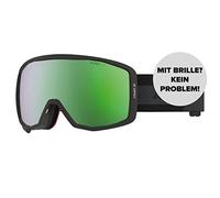 Atomic Count JR Spherical Masque De Ski Pour Enfants Noir, Monture Live Fit Confortable, Visibilité Parfaite Et Protection Idéale Contre L'éblouissement, Compatible Avec Des Lunettes De Vue
