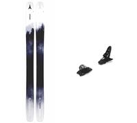 Atomic - Fixations de ski alpin - Pack Maverick 115 CTI 2025 - Blanc Blanc 177 cm,185 cm