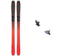 Atomic - Fixations de ski de randonnée - Pack Backland 85 Black/Red 2025 en Aluminium - Rouge Rouge 165 cm,172 cm,179 cm