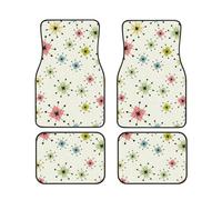Atomic Lot de 4 tapis de sol imperméables et antidérapants pour voitures, camions, VUS, camionnettes